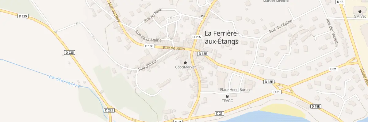 Plan du 10 Rue de Domfront à La Ferrière-aux-Étangs