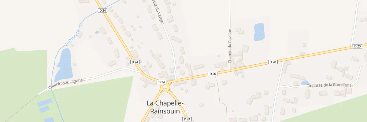 Plan du 2 Imp du Verger à La Chapelle-Rainsouin
