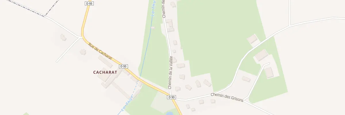 Plan du 8 Che de la Vallée à Rots