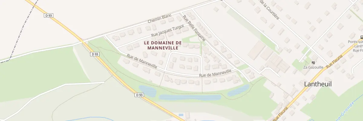Plan du 6 Rue du Jardin Orange à Ponts sur Seulles