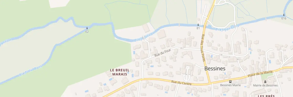 Plan du 44 Rue du Four à Bessines