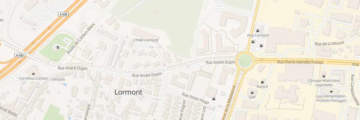Plan du 36 Rue André Dupin à Lormont