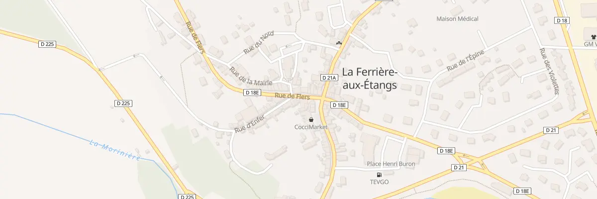 Plan du 5 Rue de Flers à La Ferrière-aux-Étangs