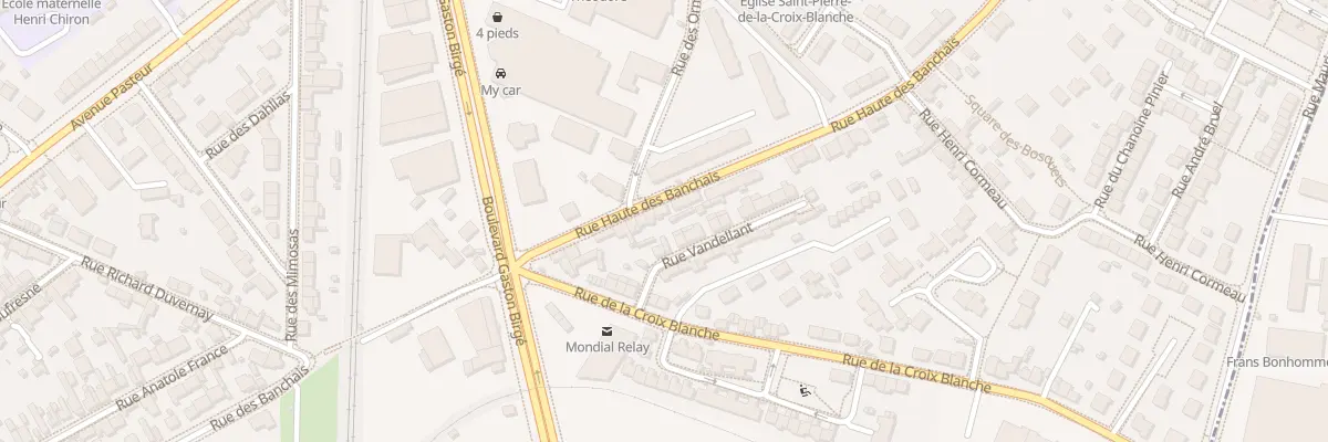 Plan du 234B Rue haute des Banchais à Angers