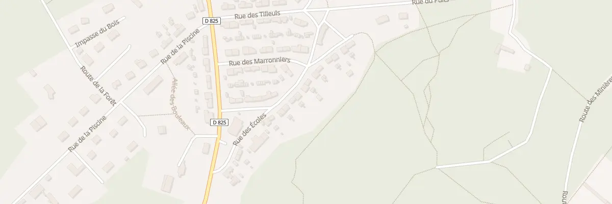 Plan du 20 Rue des Écoles à La Ferrière-aux-Étangs