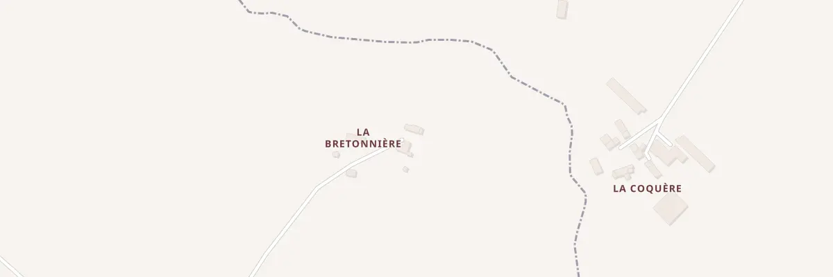 Plan du 4 La Bretonniere Le Housseau au Housseau-Brétignolles