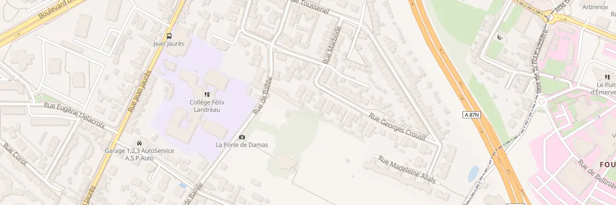 Plan du 26 Rue Georges Crouzil à Angers