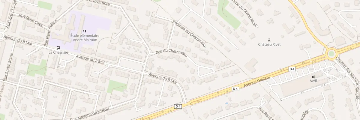 Plan du 12 Rue du Chemineau aux Ponts-de-Cé