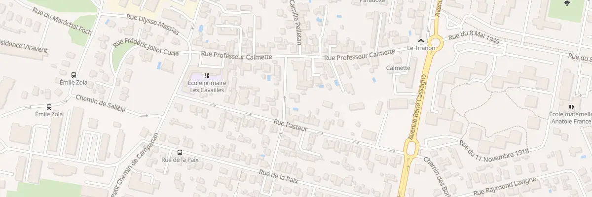 Plan du 8 Rue de l’Union à Cenon