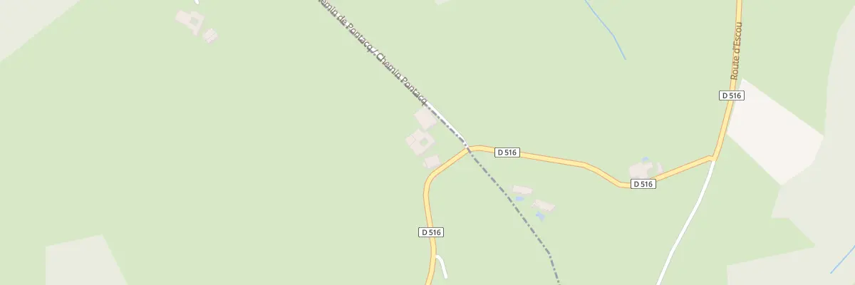 Plan du 5071 Desbiat à Escou