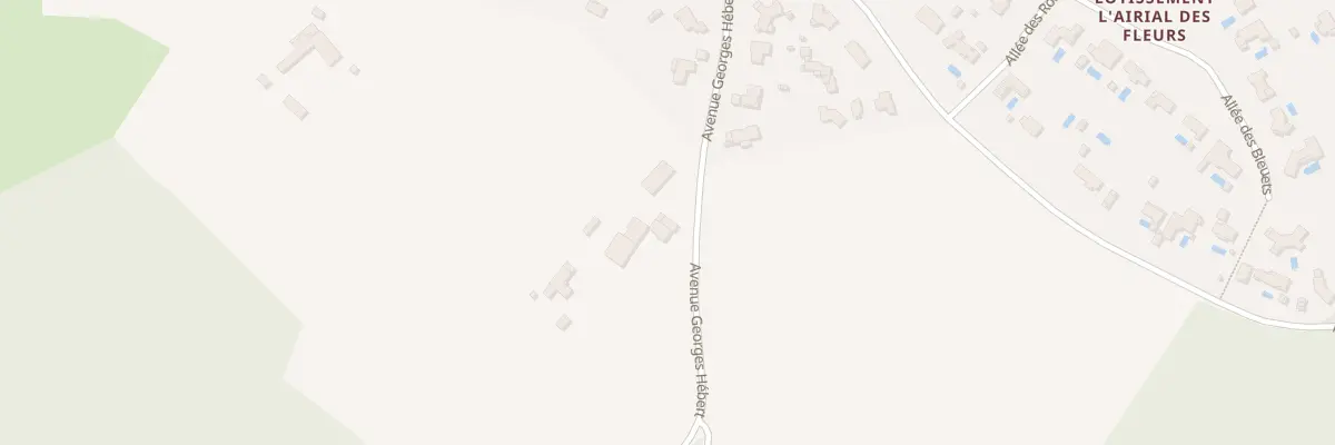 Plan du 11 Av Georges Hébert à La Brède
