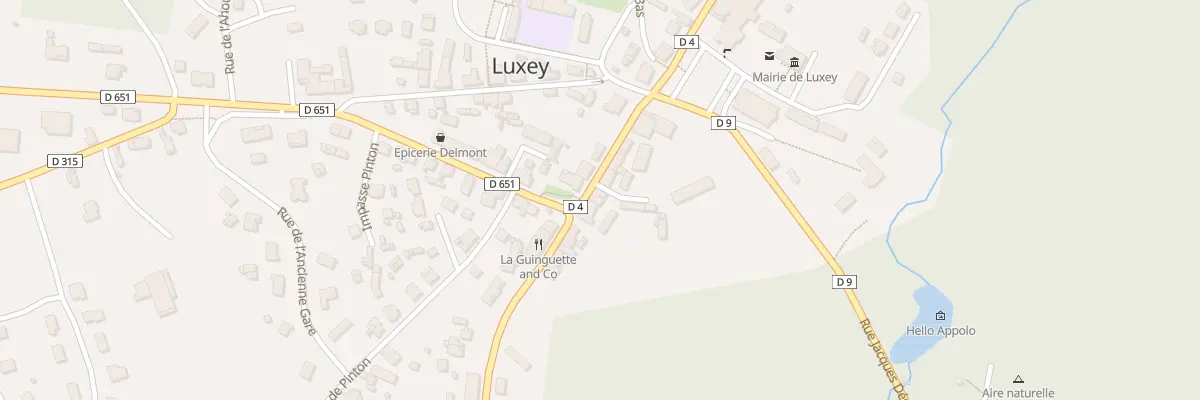 Plan du 87 Rue Blanche Baron à Luxey