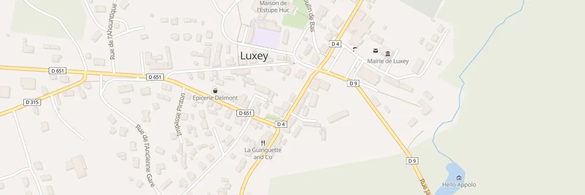 Plan du 54 Rue Blanche Baron à Luxey