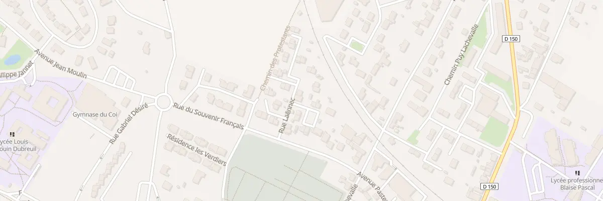 Plan du 6 Rue Laennec à Saint-Jean-d’Angély