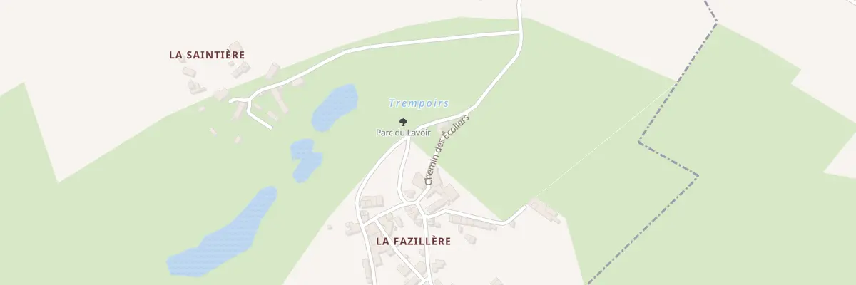 Plan du 1 Che des Ecoliers à Vernoux-en-Gâtine
