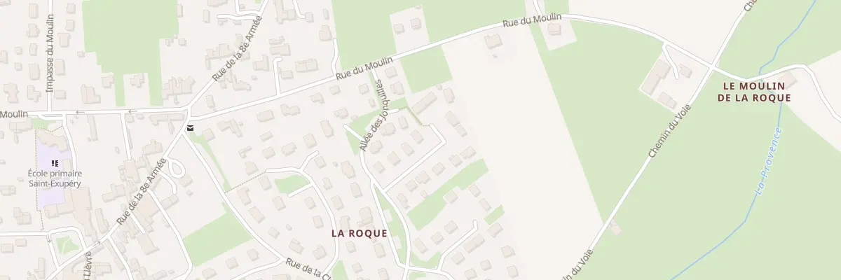 Plan du 7 All des Pâquerettes à Ver-sur-Mer