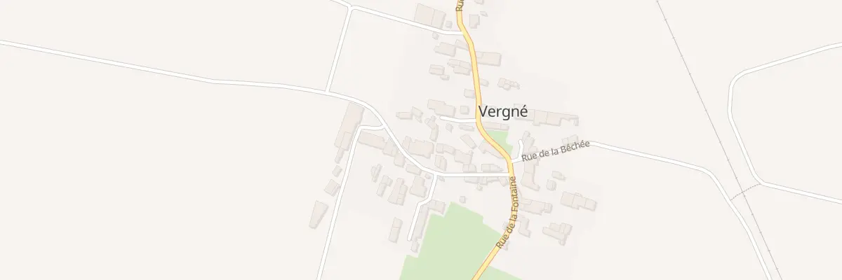 Plan du 10 Rue des Grandes Chaumes à Vergné