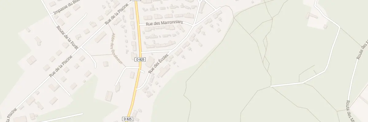 Plan du 14 Rue des Écoles à La Ferrière-aux-Étangs