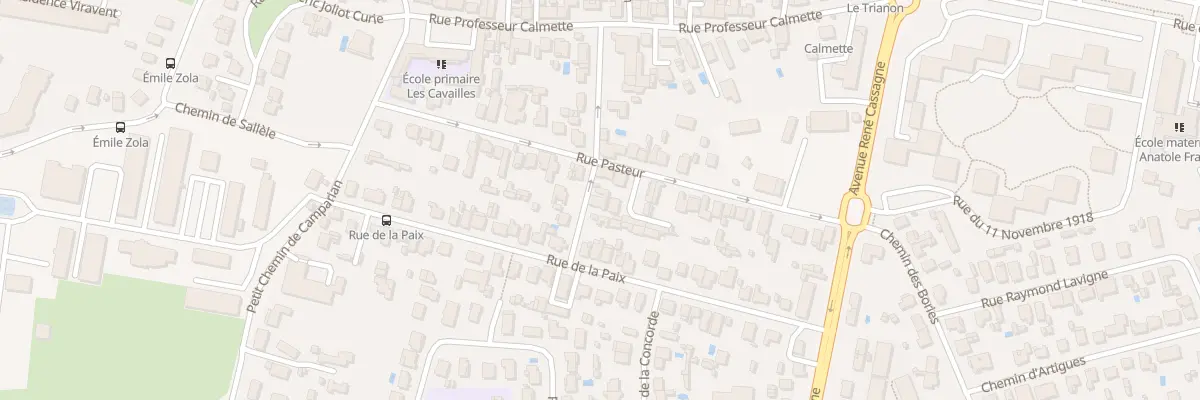 Plan du 20 Rue de l’Union à Cenon