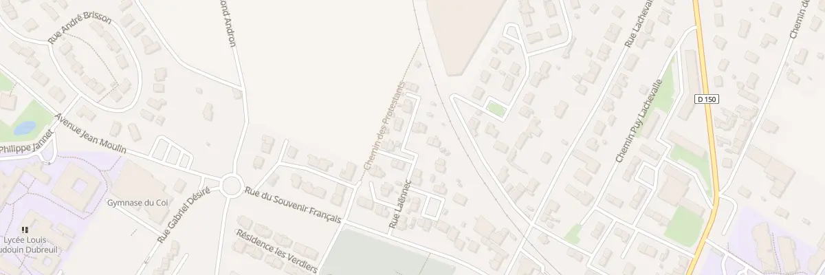Plan du 18 Rue Laennec à Saint-Jean-d’Angély