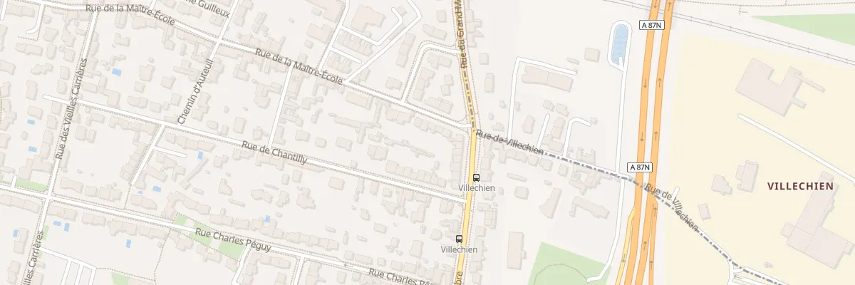 Plan du 94 Rue de la Maître École à Angers