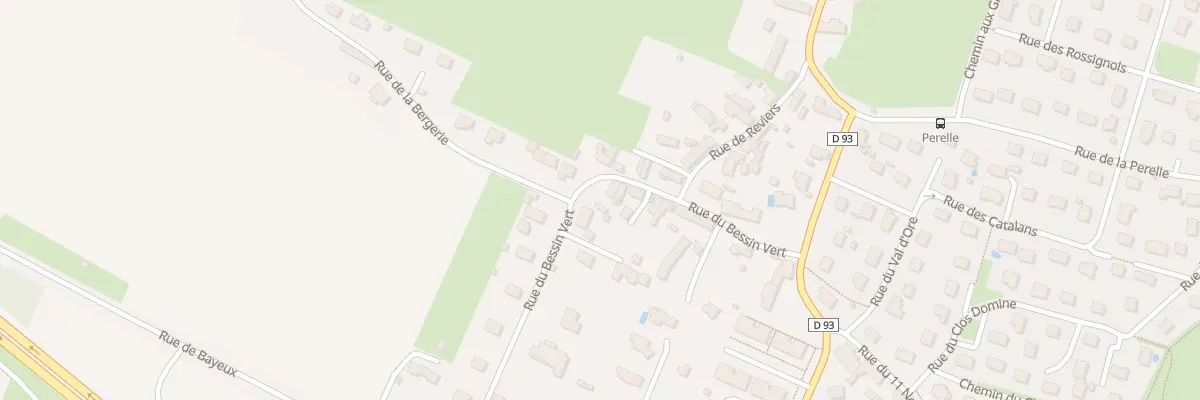 Plan du 12 Rue du Bessin Vert à Thue et Mue
