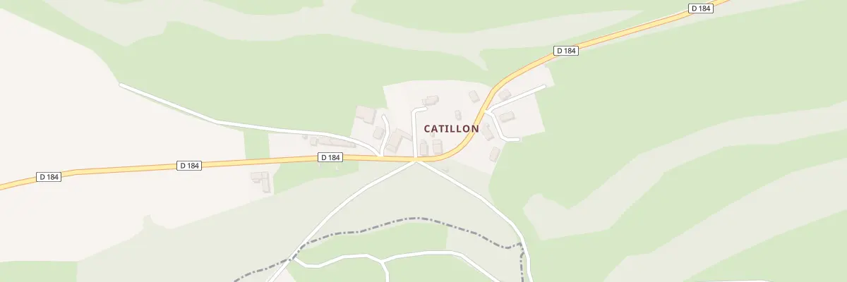 Plan du 6 Catillon à Clécy