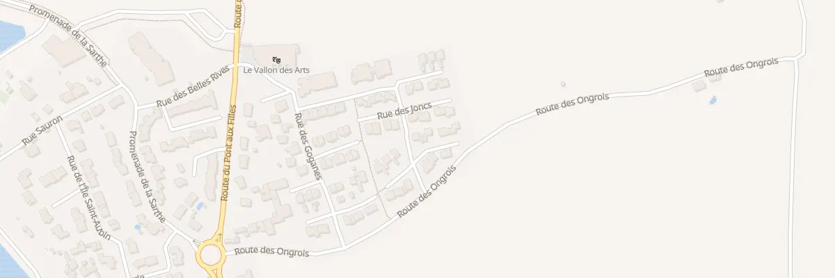 Plan du 14 Rue des Joncs à Écouflant