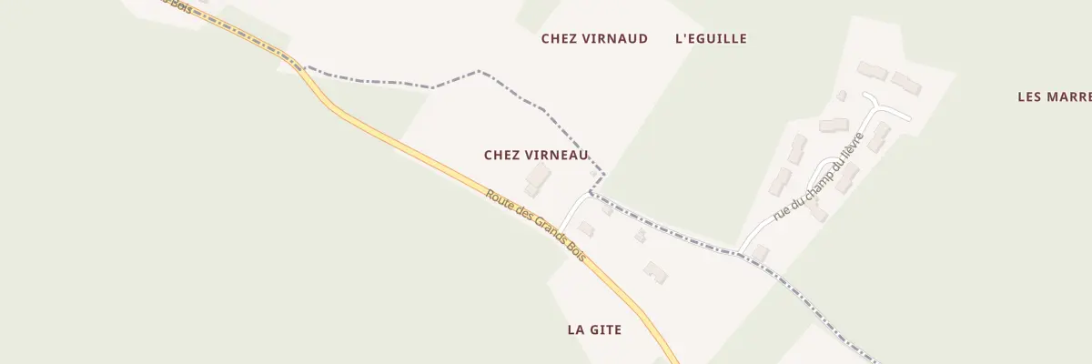 Plan du 1 Che du Champ du Lièvre à Vénérand
