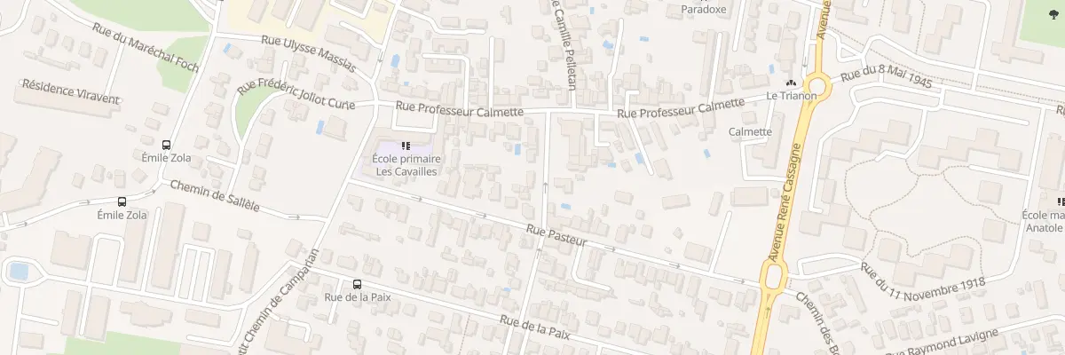 Plan du 7 Rue de l’Union à Cenon