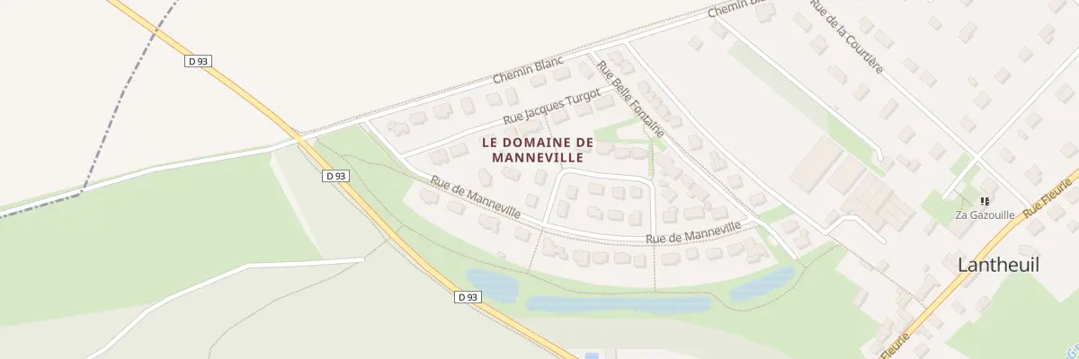 Plan du 3 Rue du Jardin Orange à Ponts sur Seulles