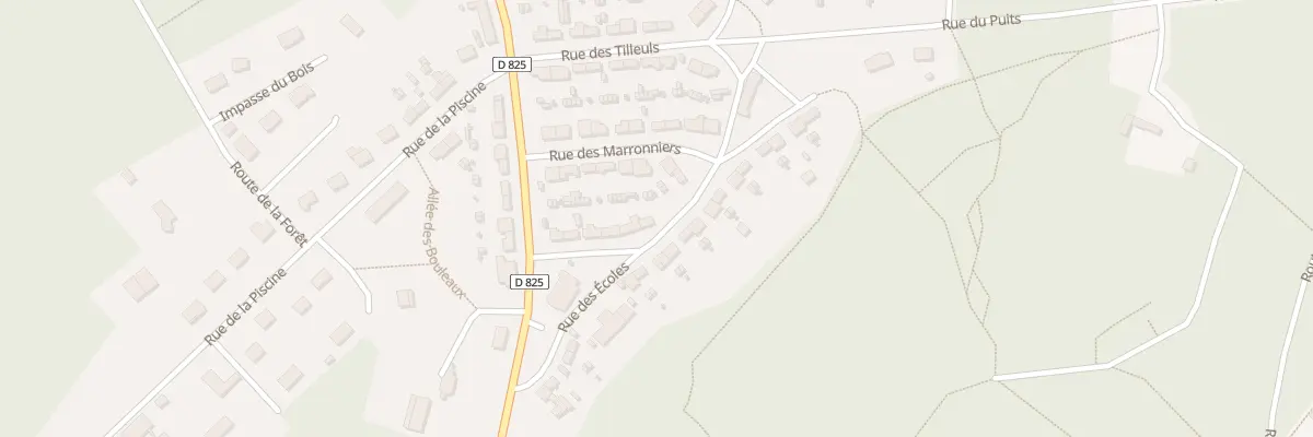Plan du 11 Rue des Écoles à La Ferrière-aux-Étangs