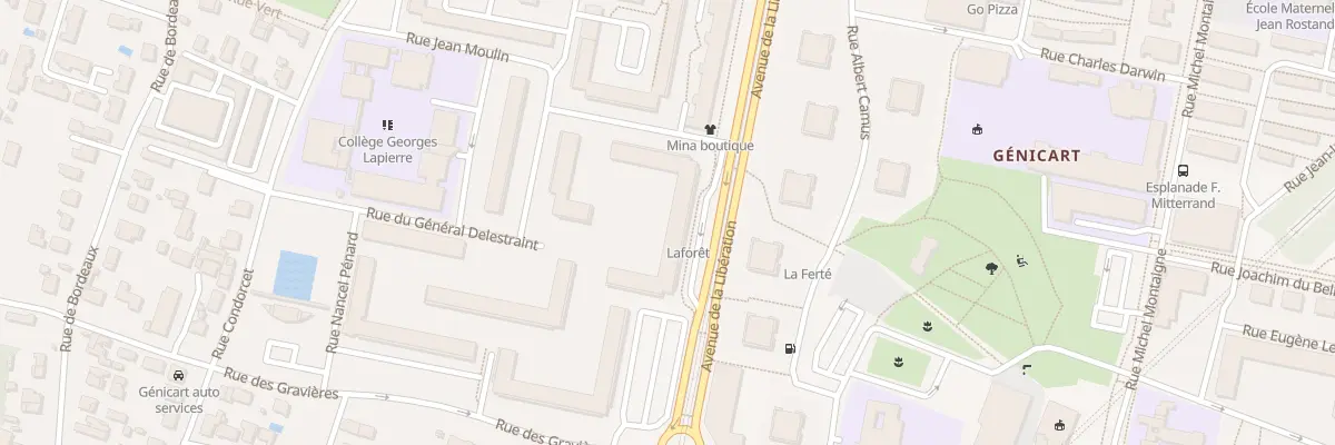 Plan du 9001 Res Alienor d’Aquitaine à Lormont