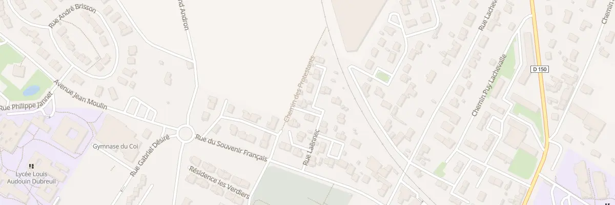Plan du 7 Rue Laennec à Saint-Jean-d’Angély