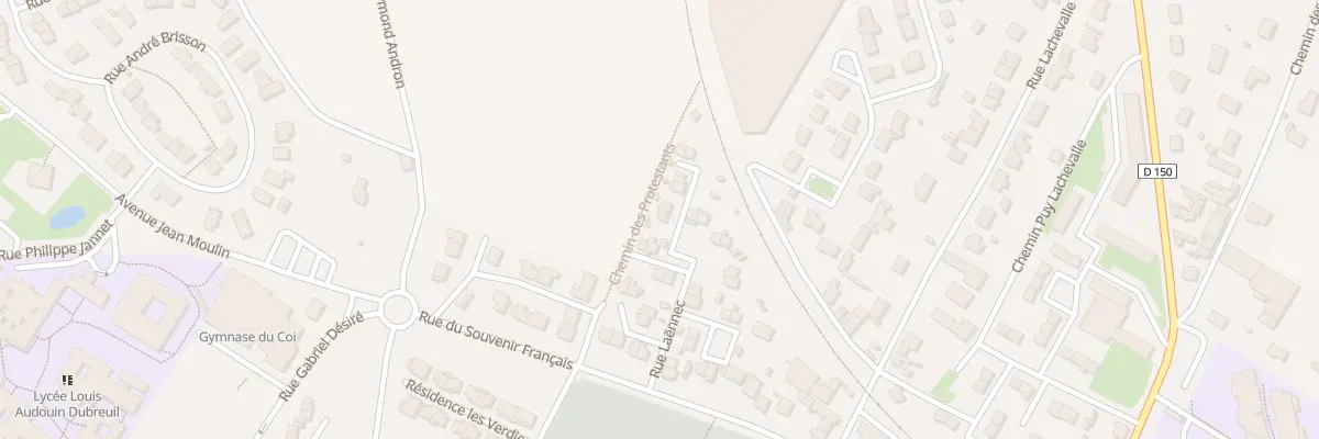 Plan du 9 Rue Laennec à Saint-Jean-d’Angély
