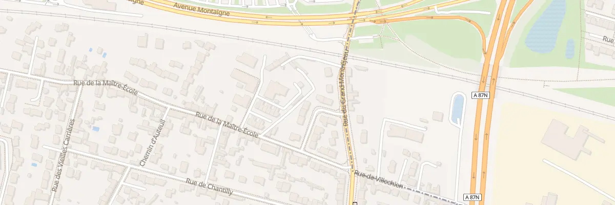 Plan du 6 Rue Albert Thomas à Angers