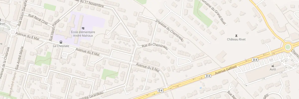 Plan du 4 Rue du Chemineau aux Ponts-de-Cé