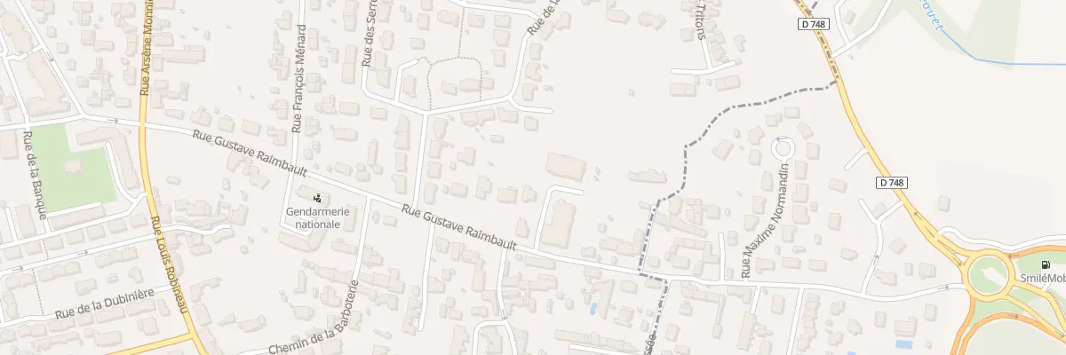 Plan du 15 Rue Gustave Raimbault à Mûrs-Erigné