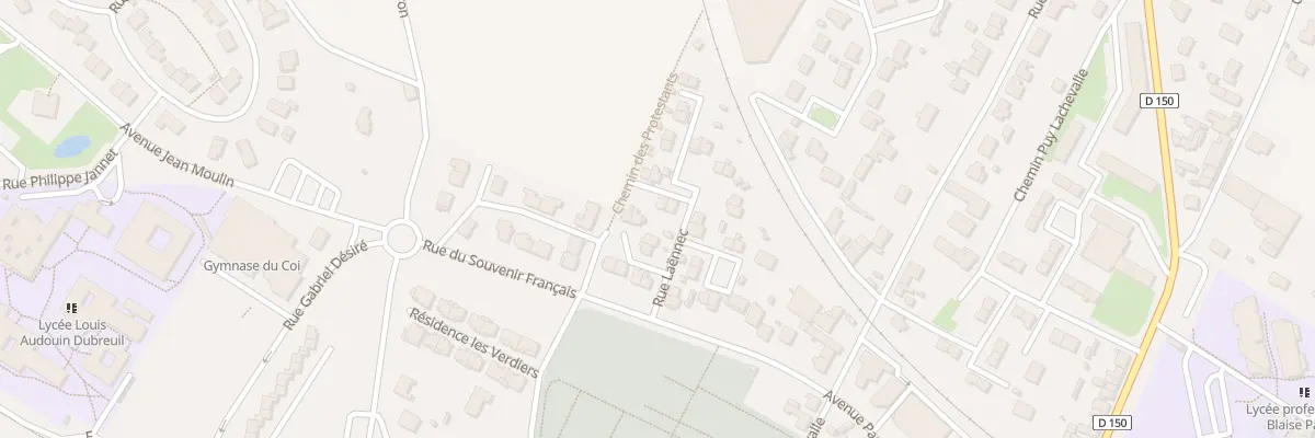 Plan du 3 Rue Laennec à Saint-Jean-d’Angély