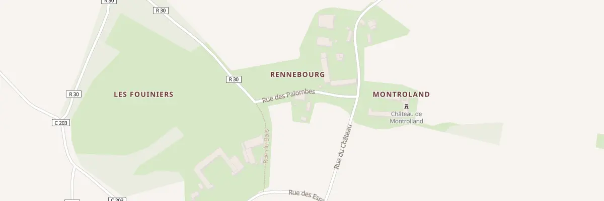 Plan du 10 Rue des Palombes à Essouvert