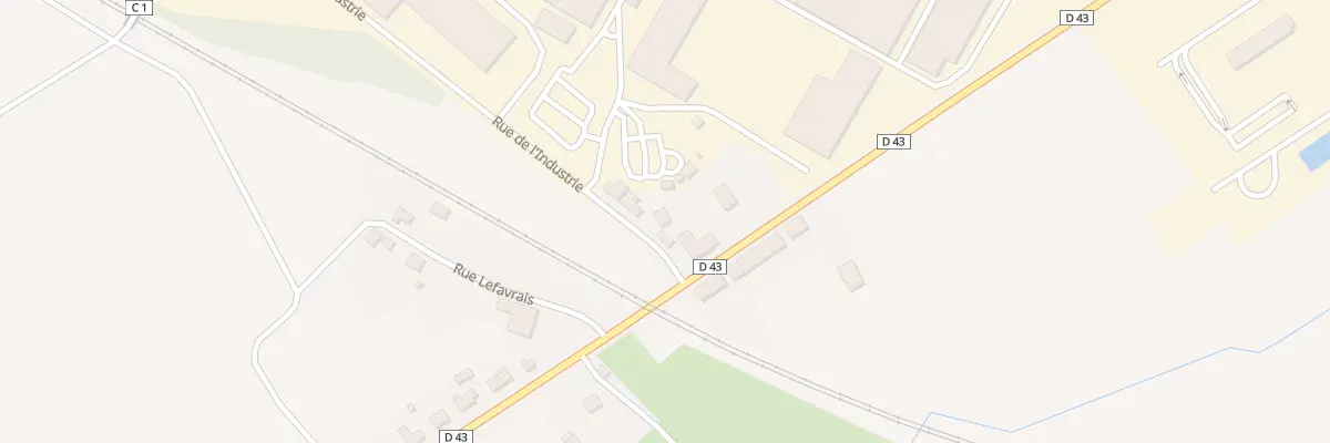 Plan du 2 Rue de l’Industrie à Messei