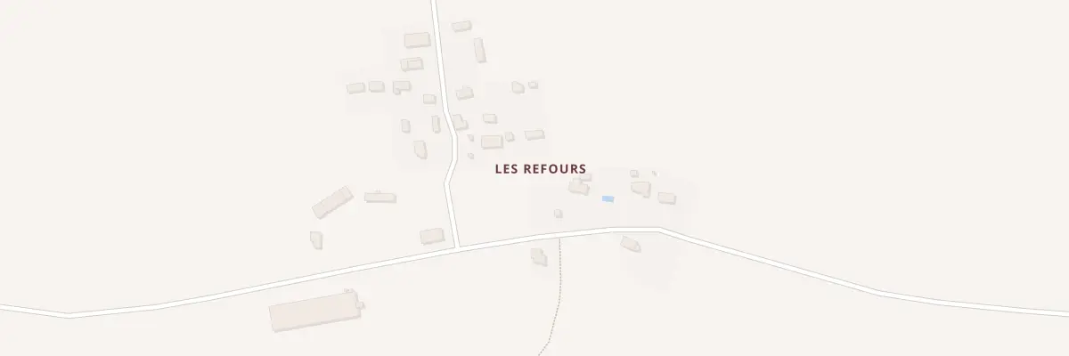 Plan du 1 Les Refours à Saint-André-de-Messei