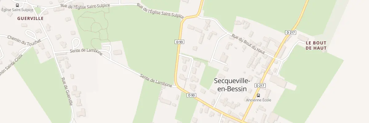 Plan du 2 Imp du Clos Romain Secqueville à Rots