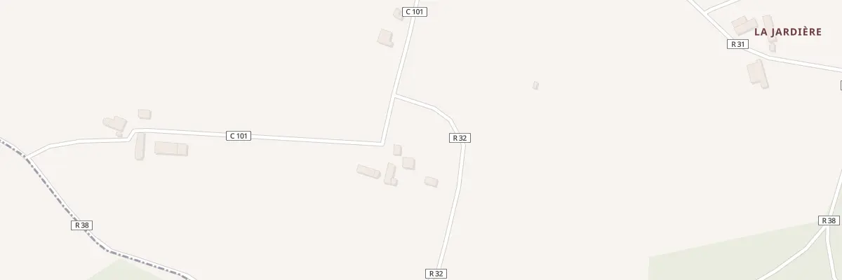 Plan du 1 La Lande à Champéon