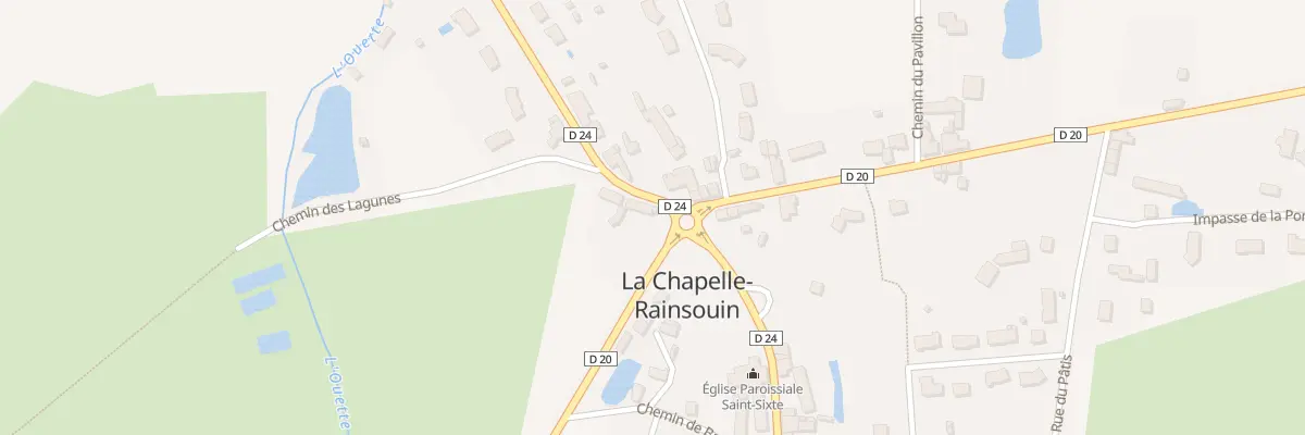 Plan du 2 Rue d’Anjou à La Chapelle-Rainsouin