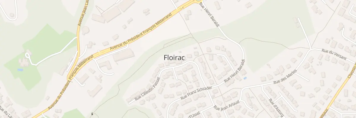 Plan du 18 Rue Celestin Passet à Floirac