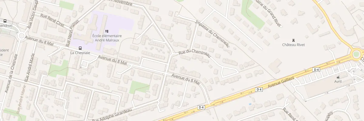 Plan du 2 Rue du Chemineau aux Ponts-de-Cé