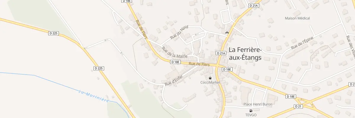 Plan du 24 Rue de Flers à La Ferrière-aux-Étangs