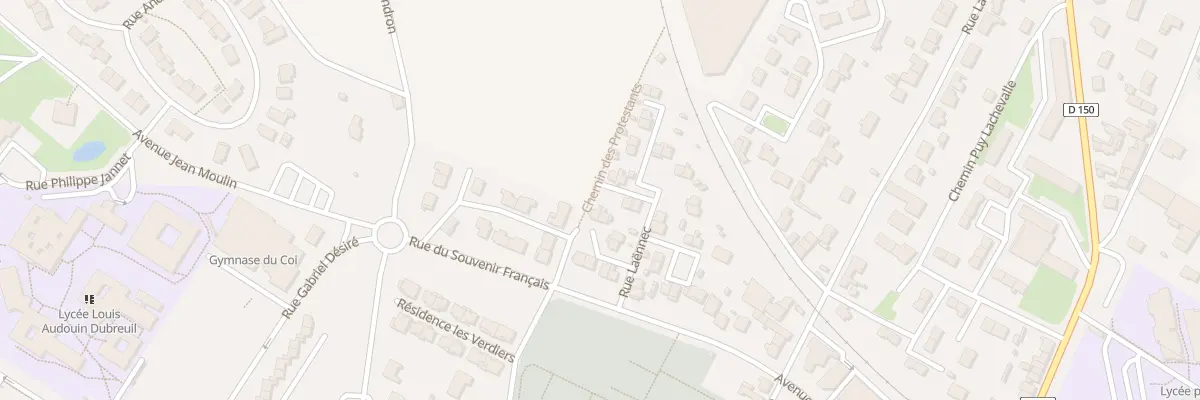 Plan du 8 Rue Pierre et Marie Curie à Saint-Jean-d’Angély