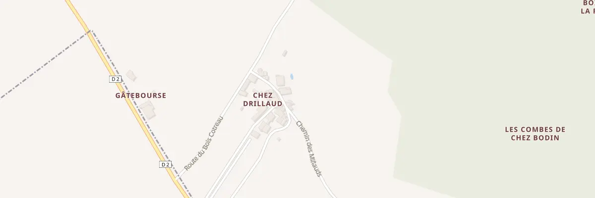 Plan du 7 Che des Millauds à Clion